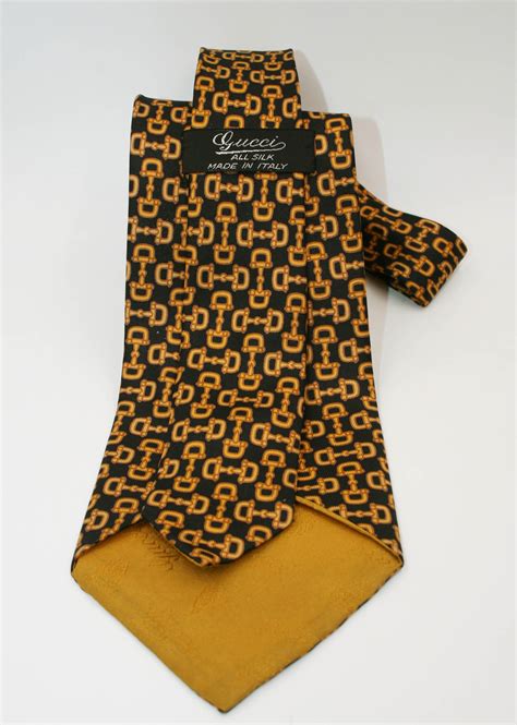 gucci gold tie|Gucci formal ties.